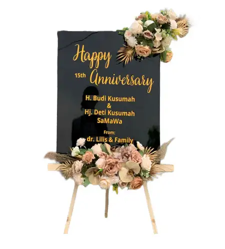 Papan Bunga Akrilik Blarang